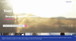Desktop Screenshot of lacunza.es