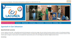Desktop Screenshot of lacunza.de
