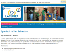 Tablet Screenshot of lacunza.de